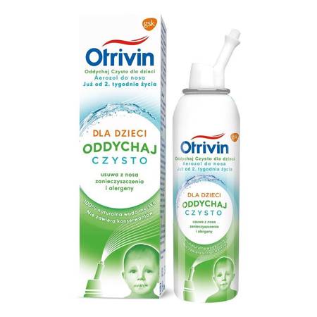 Oddychaj Czysto Dla Dzieci areozol do nosa już od 2. tygodnia życia 100ml