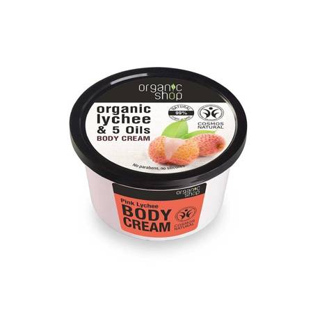 Pink Lychee Body Cream odżywczy krem do ciała Lychee & 5 Oils 250ml