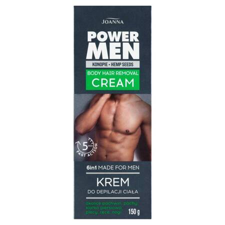 Power Men krem do depilacji ciała 150g