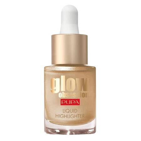 Pupa Milano Glow Obsession Liquid Highlighter rozświetlacz w płynie 100 Sunrise 13.5ml