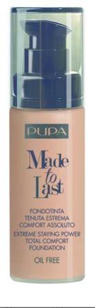 Pupa Milano Made To Last Total Comfort Foundation SPF10 długotrwały podkład matujący 020 30ml