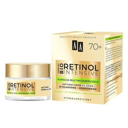 Retinol Intensive 70+ aktywny krem na dzień wygładzenie+wzmocnienie 50ml