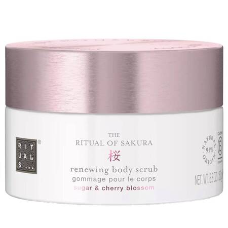 Rituals The Ritual of Sakura peeling do ciała Cukier i Kwiat Wiśni 250g