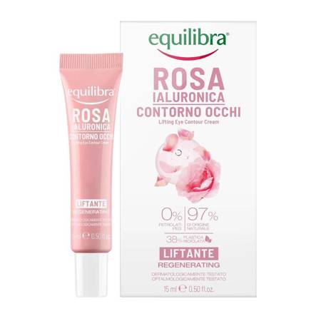 Rosa Lifting Eye Contour Cream różany liftingujący krem pod oczy z kwasem hialuronowym 15ml