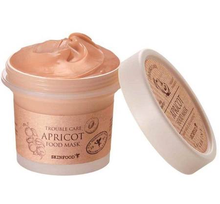 SKINFOOD Apricot Food Mask oczyszczająco-łagodząca maska z ekstraktem z brzoskwini 120g