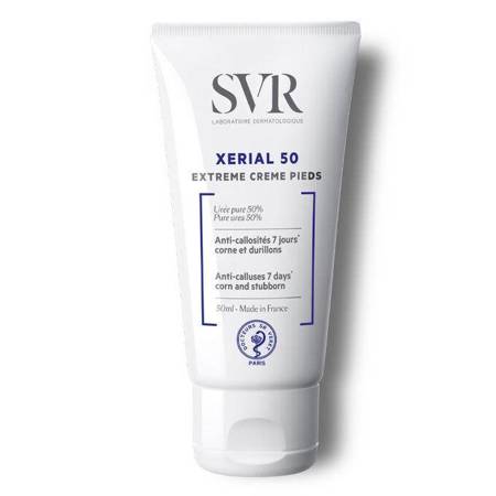 SVR - Xérial 50 Extreme Pieds złuszczający krem do stóp 50ml