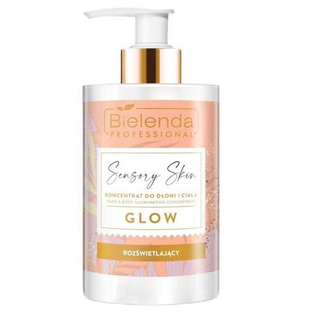 Sensory Skin rozświetlający koncentrat do dłoni i ciała Glow 300ml