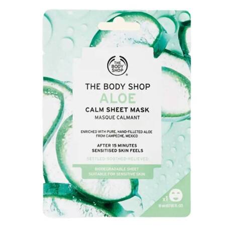 Sheet Mask kojąca maska w płachcie do twarzy Aloe 18ml