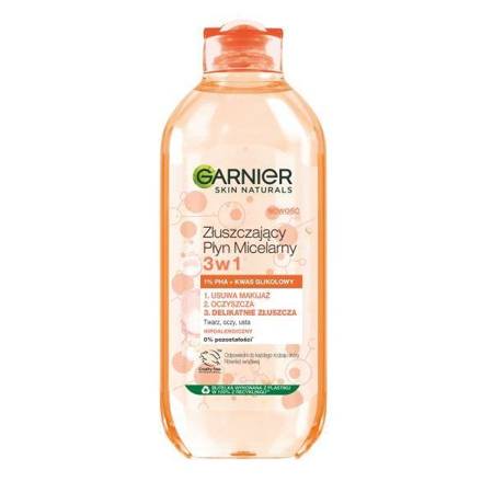 Skin Naturals złuszczający płyn micelarny 3w1 400ml