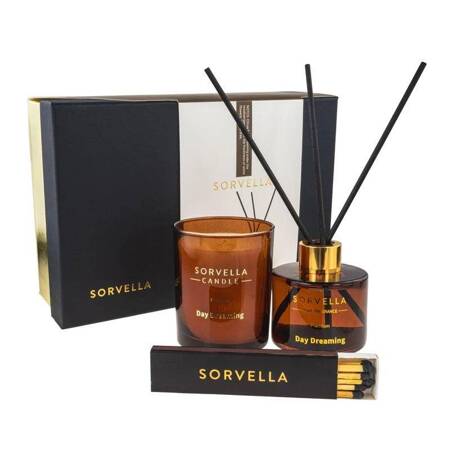 Sorvella Perfume Day Dreaming dyfuzor 120ml + świeca 170g + zapałki