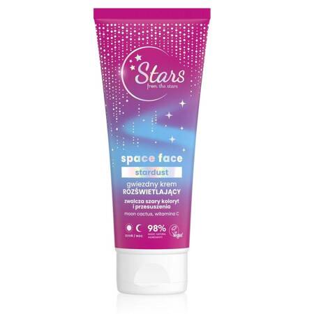 Space Face Stardust gwiezdny krem rozświetlający 50ml