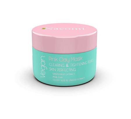 Vegan Pink Clay Mask maska różowa oczyszczająco ściągająca 50ml