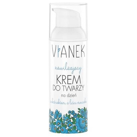 Vianek Nawilżający krem do twarzy na dzień z ekstraktem z liści mniszka 50ml