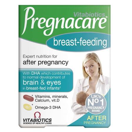 Vitabiotics Pregnacare Breast-feeding suplement diety dla mam karmiących piersią 84 tabletki/kapsułki