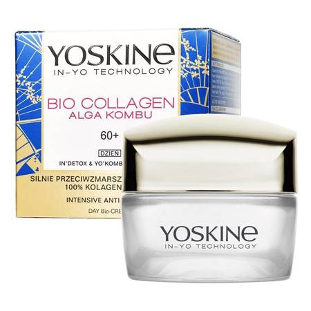 Yoskine Bio Collagen Alga Kombu 60+ silnie przeciwzmarszczkowy bio-krem na dzień 50ml