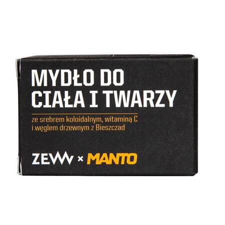 ZEW FOR MEN Manto mydło do twarzy i ciała 85ml