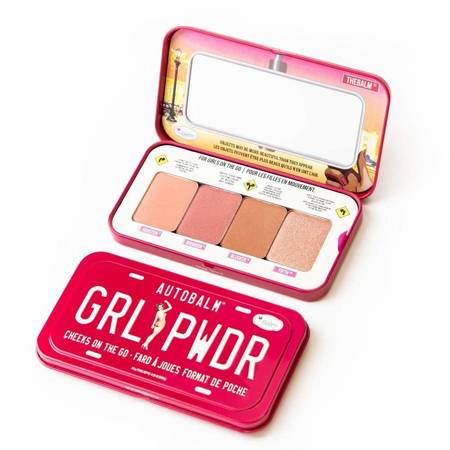 theBalm Autobalm GRL PWDR Cheeks On the Go paleta róży do policzków